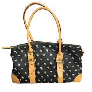 Dooney & Bourke Domed Satchel Monogram Bag